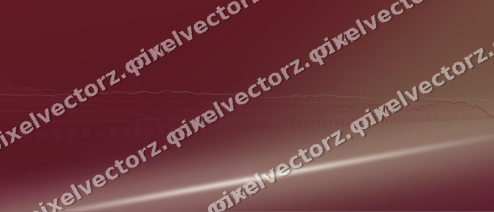 Glowing neon chart background in dark pink and yellow