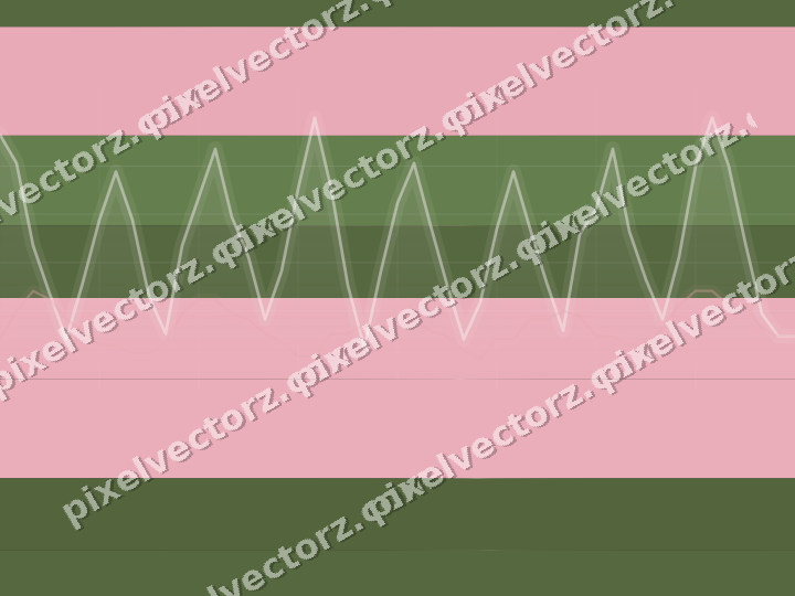 Glowing neon chart background in pink and dark lime