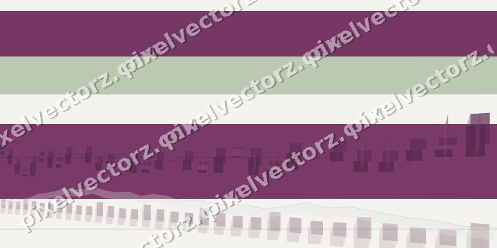 Glowing neon chart background in magenta and lime