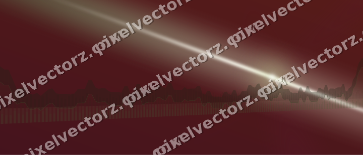 Glowing neon chart background in dark lime and dark pink