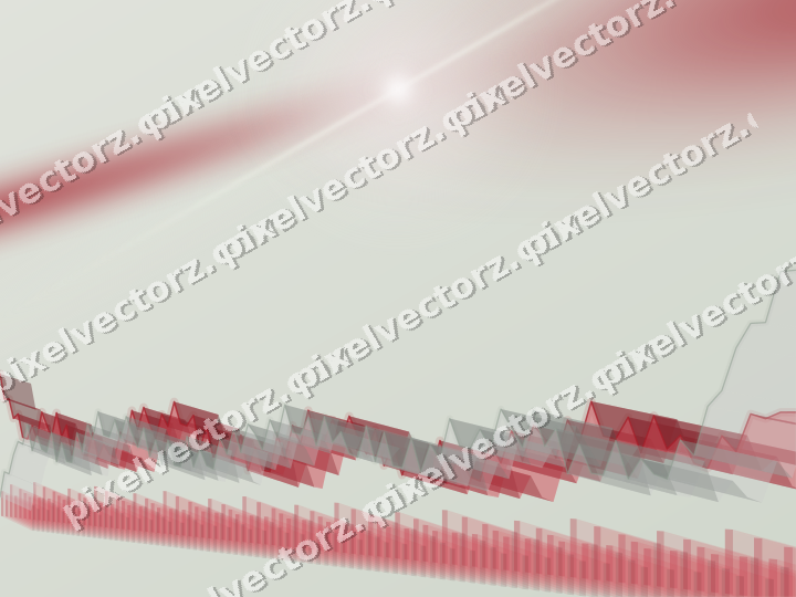 Soft pastel chart background in red and pale lime