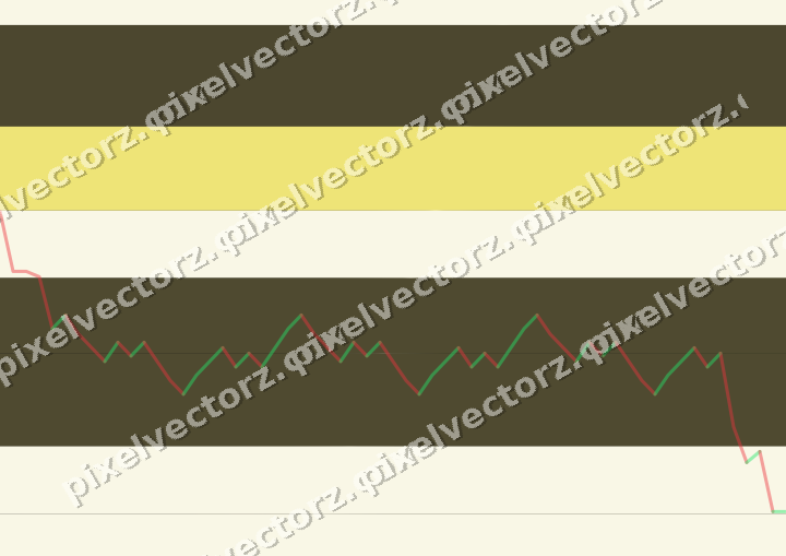 Glowing neon chart background in dark amber and yellow