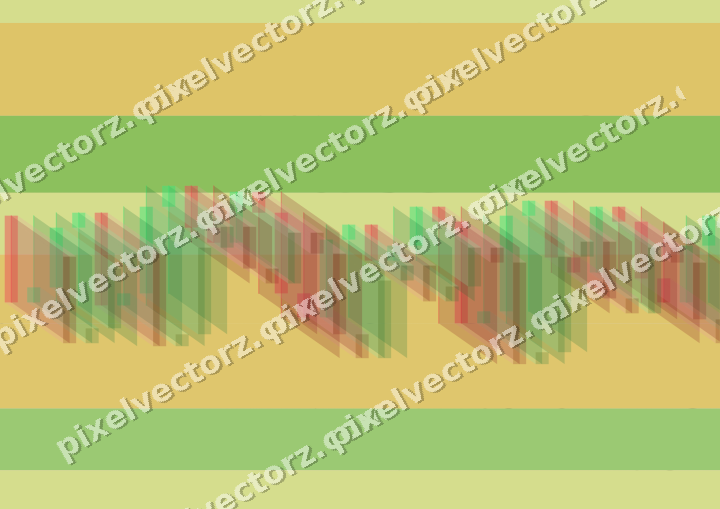 Soft pastel chart background in lime and yellow
