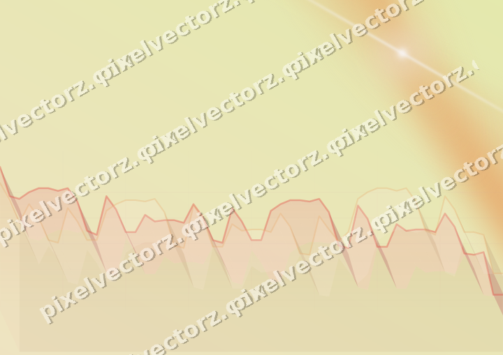 Soft pastel chart background in red and orange