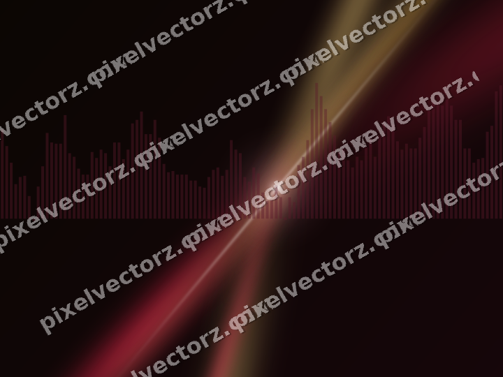 Leuchtender Neon Diagramm Hintergrund in Rosa und Bernstein