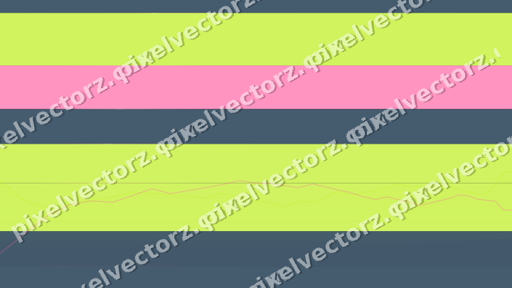 Glowing neon chart background in lime and amber