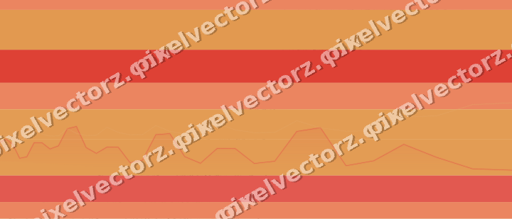 Soft pastel chart background in red and orange