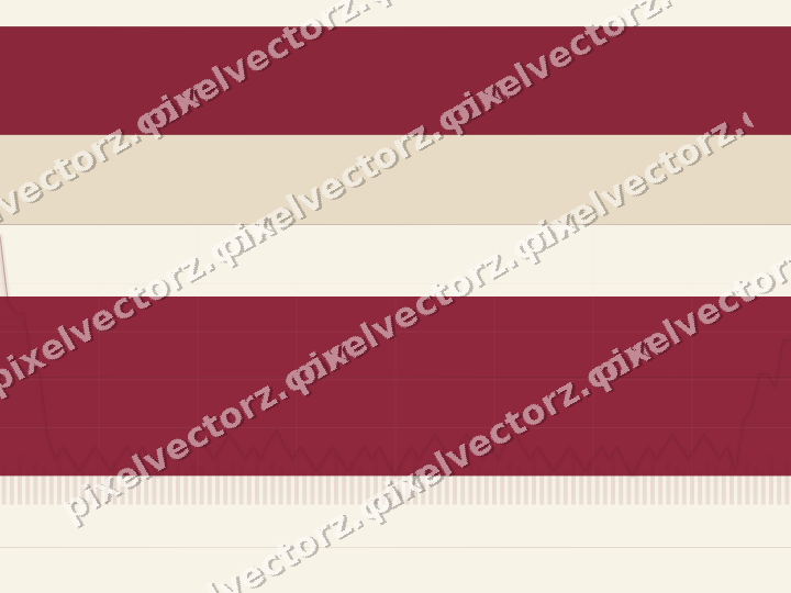 Glowing neon chart background in dark pink and red