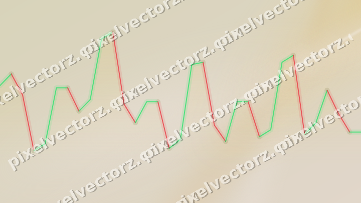 Soft pastel chart background in amber and pale orange