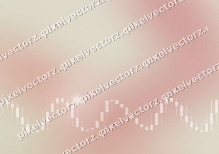 Soft pastel chart background in red and pale amber