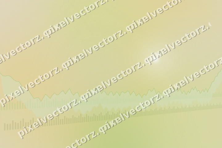 Soft pastel chart background in lime and yellow
