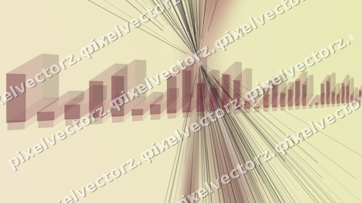 Soft pastel chart background in dark pink and amber