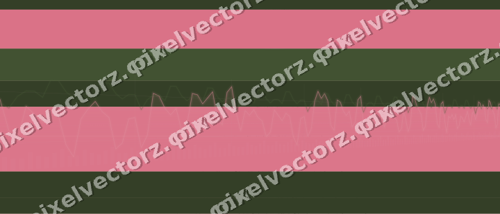 Soft pastel chart background in pink and dark lime