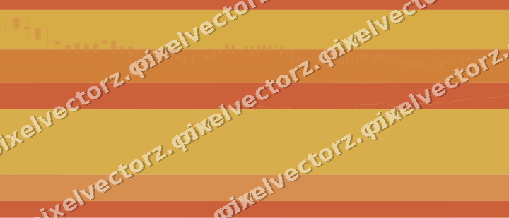 Soft pastel chart background in orange and amber