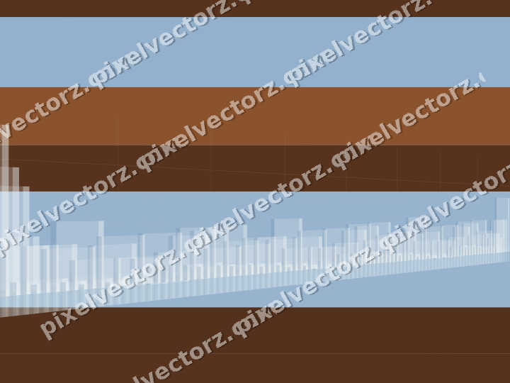 Soft pastel chart background in blue and orange