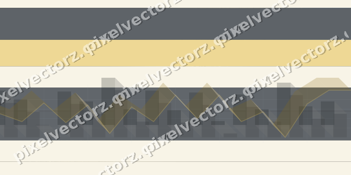 Glowing neon chart background in blue and amber