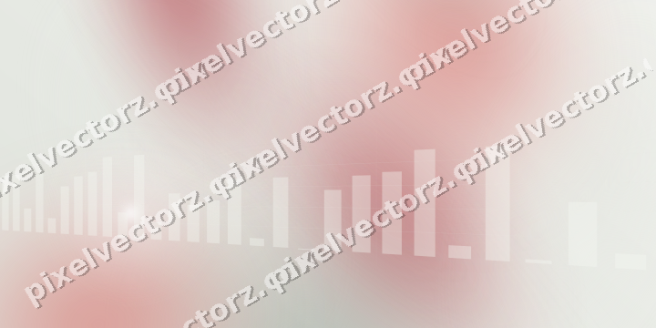 Soft pastel chart background in red and pale lime