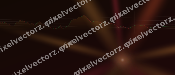 Leuchtender Neon Diagramm Hintergrund in Orange und Bernstein
