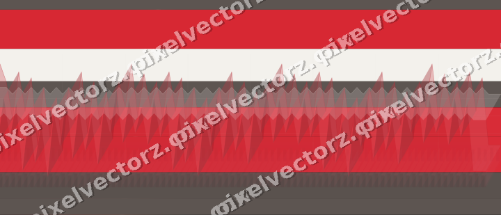 Glowing neon chart background in red and amber
