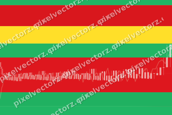 Soft pastel chart background in red and orange