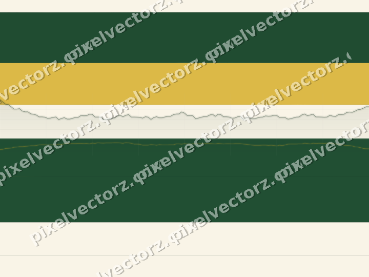 Glowing neon chart background in dark green and amber