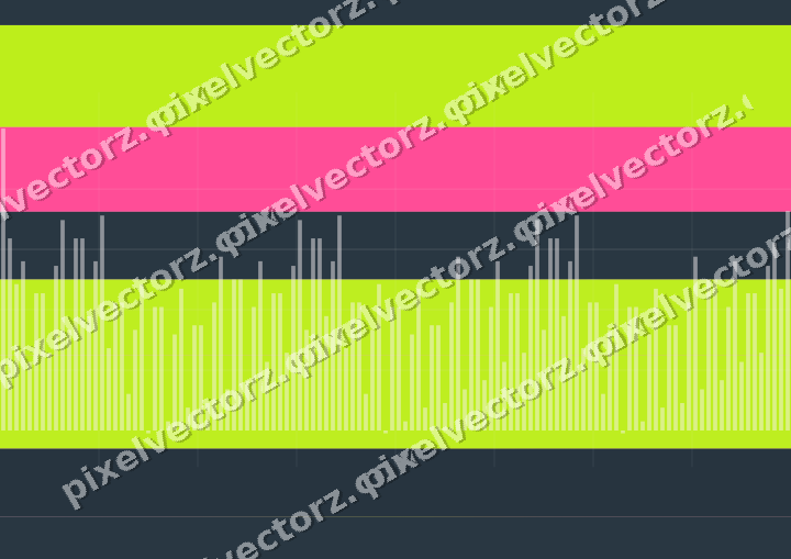 Soft pastel chart background in lime and amber