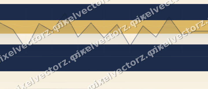 Soft pastel chart background in dark blue and amber