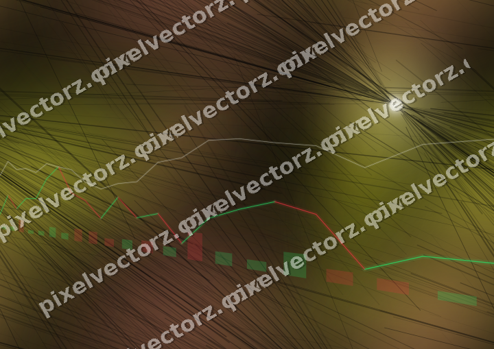 Nahtloser Neon Diagramm Hintergrund in Gelb und Rot