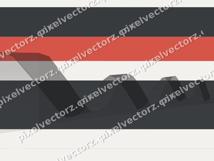 Glowing neon chart background in red and pale amber