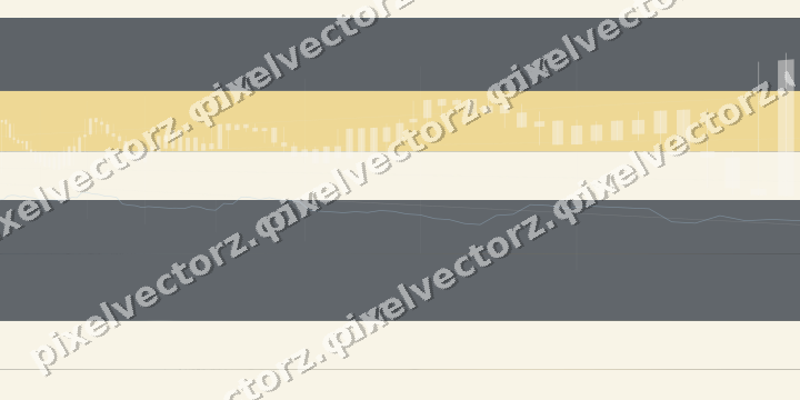 Glowing neon chart background in blue and amber