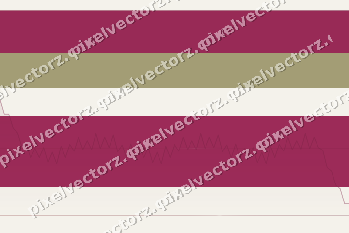 Glowing neon chart background in dark pink and yellow