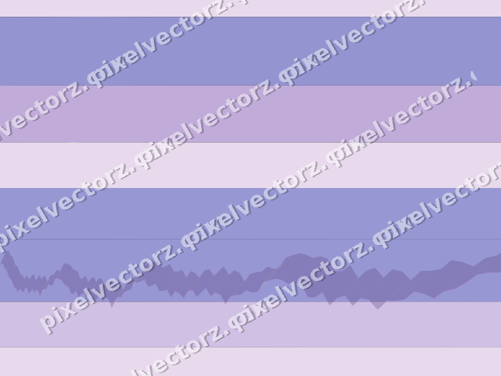 Glowing neon chart background in purple and blue