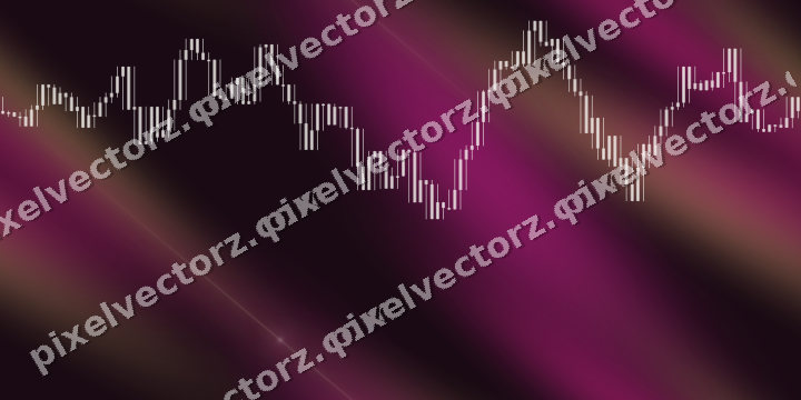 Nahtloser Neon Diagramm Hintergrund in Magenta und Rosa