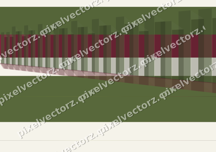 Glowing neon chart background in lime and pink