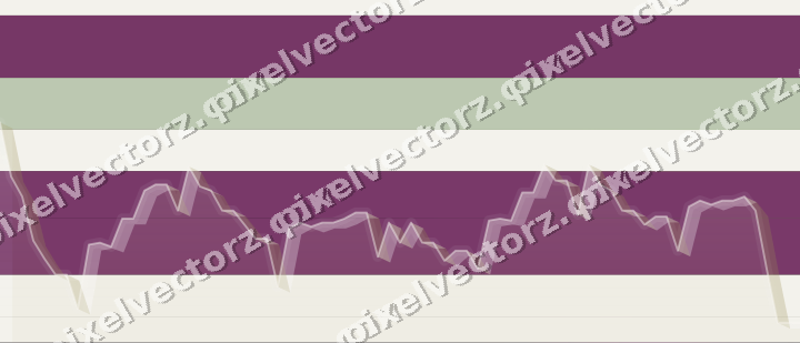 Glowing neon chart background in magenta and lime