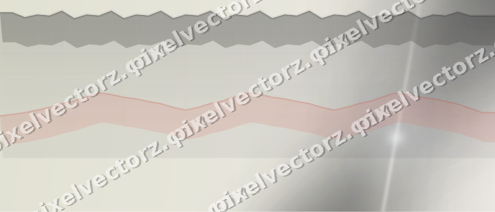 Soft pastel chart background in red and pale amber