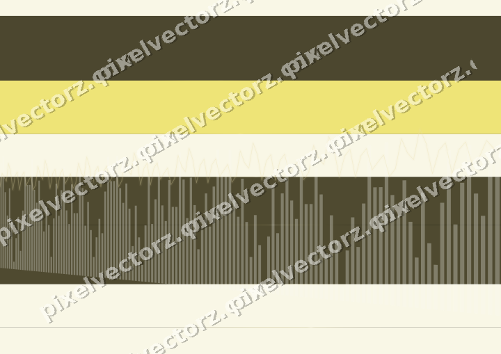 Glowing neon chart background in amber and yellow
