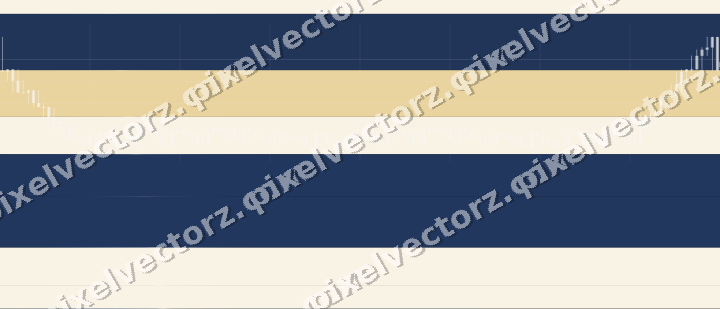 Glowing neon chart background in blue and amber