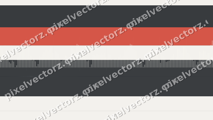 Glowing neon chart background in red and pale amber