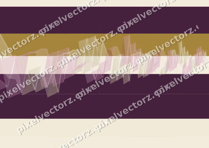 Soft pastel chart background in dark magenta and amber