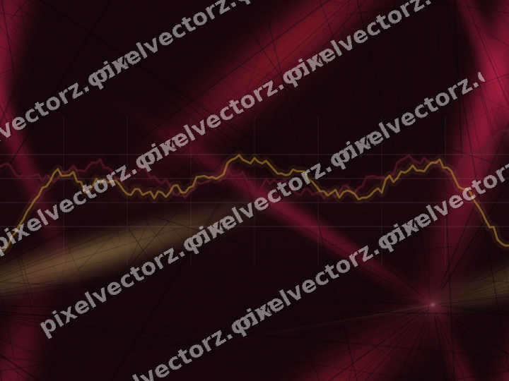 Nahtloser Neon Diagramm Hintergrund in Rosa und Bernstein