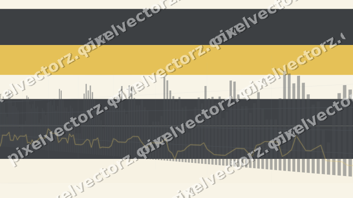 Soft pastel chart background in amber and grey