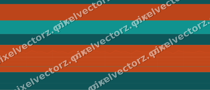 Soft pastel chart background in orange and teal