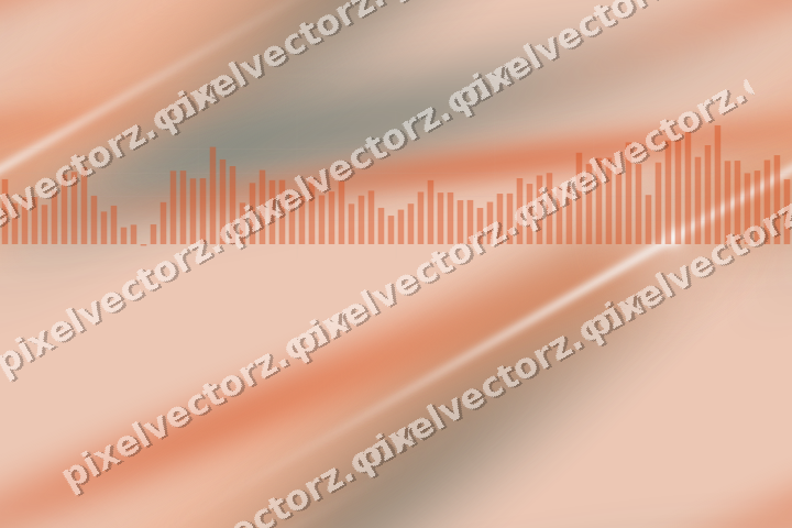 Nahtloser Pastell Diagramm Hintergrund in Orange und Petrol