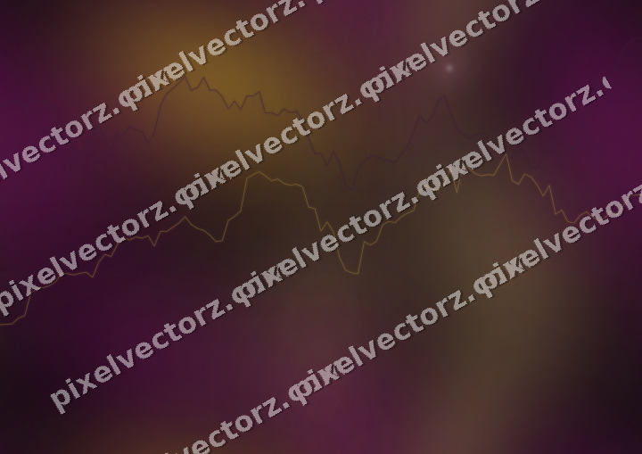 Nahtloser Neon Diagramm Hintergrund in Magenta und Bernstein