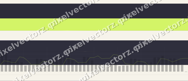 Glowing neon chart background in blue and purple