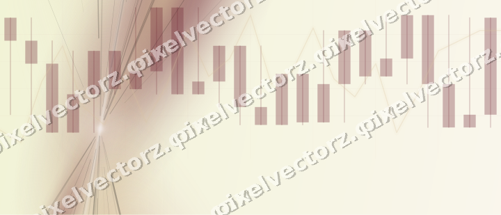 Soft pastel chart background in dark pink and red