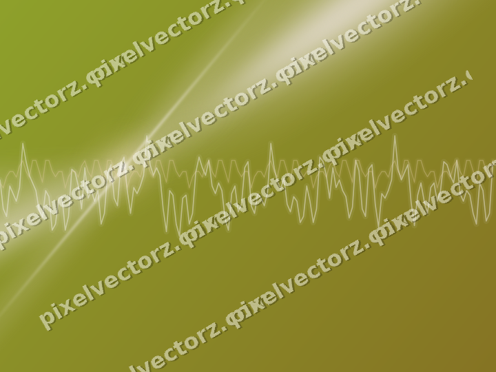 Glowing neon chart background in amber and pale orange
