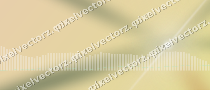 Soft pastel chart background in dark green and orange