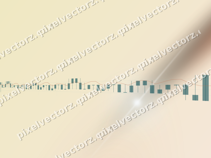 Soft pastel chart background in dark teal and orange